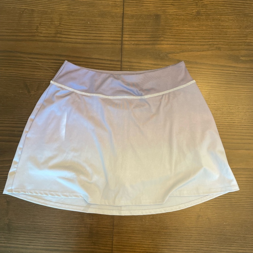 NWT Madewell tennis skirt / skort “MWL Flex Fitness Skirt- dusty orchid - L